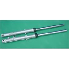 FRONT FORKS - PAIR - SILVER GLIDERS - DANDY 50